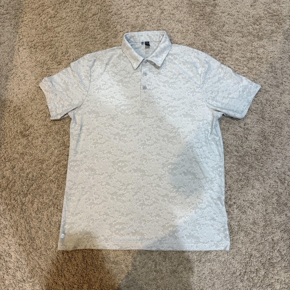 adidas White Polo Shirt